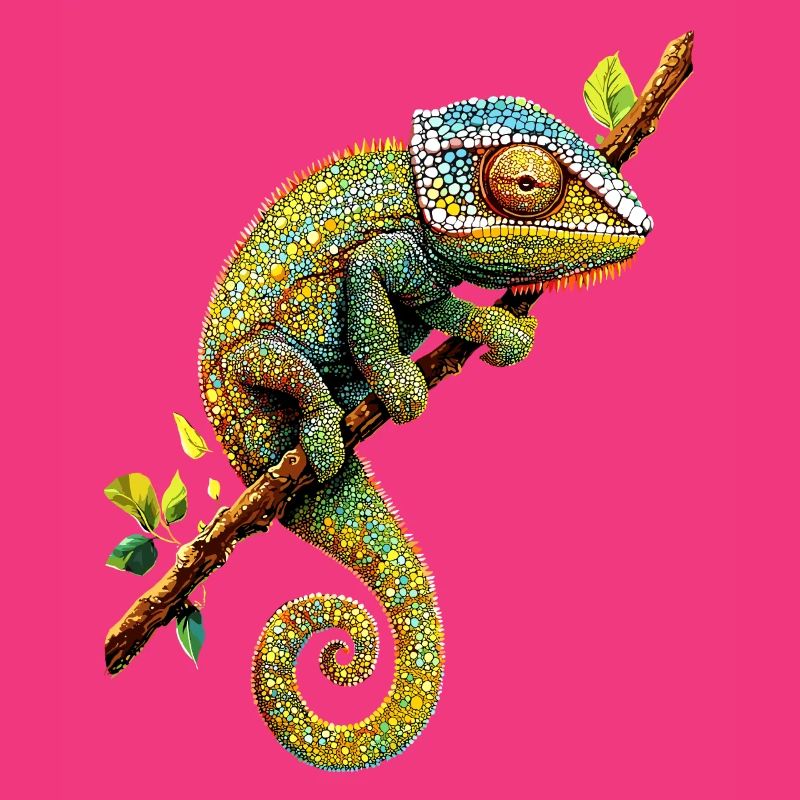 Chamäleon Echse Reptil Chameleon Leguan Eidechse