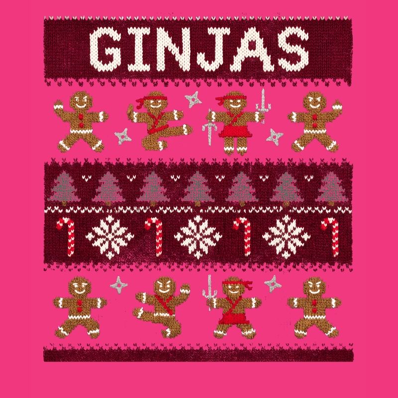 Ginjas Lebkuchen-Weihnachtspullover