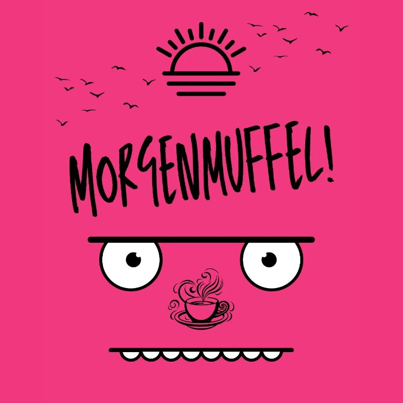 Morgenmuffel mit Kaffee