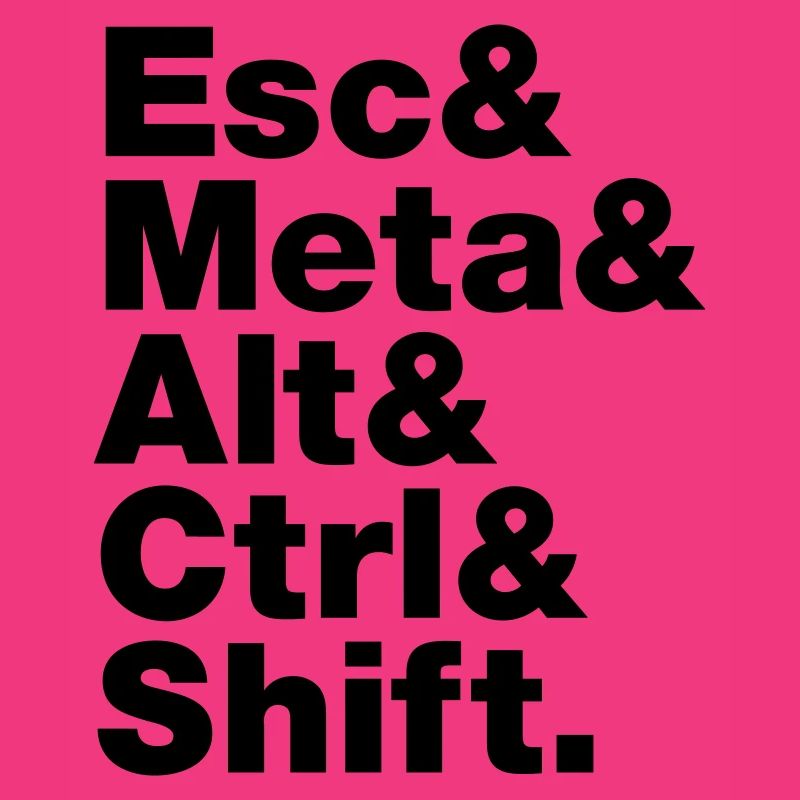 Esc & Meta & Alt & Ctrl & Shift