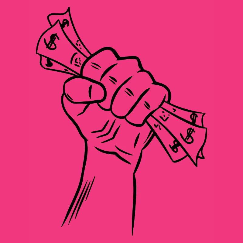 Hand mit Geld