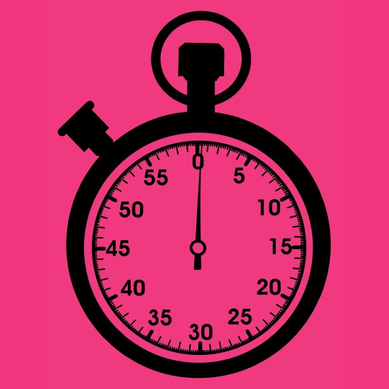 Stoppuhr-Minute