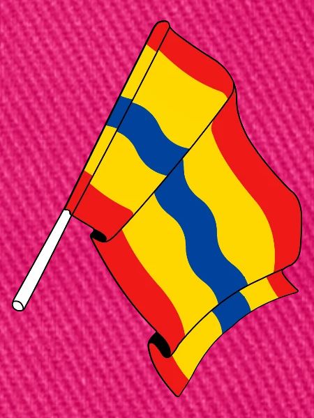 Flagge der Provinz Overijssel