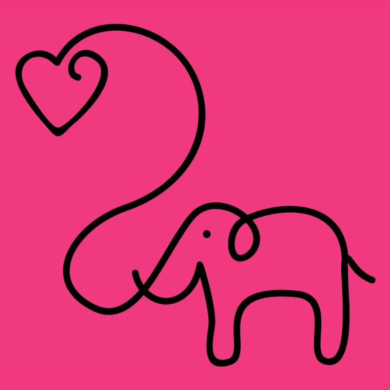 ELEFANT mit Herz