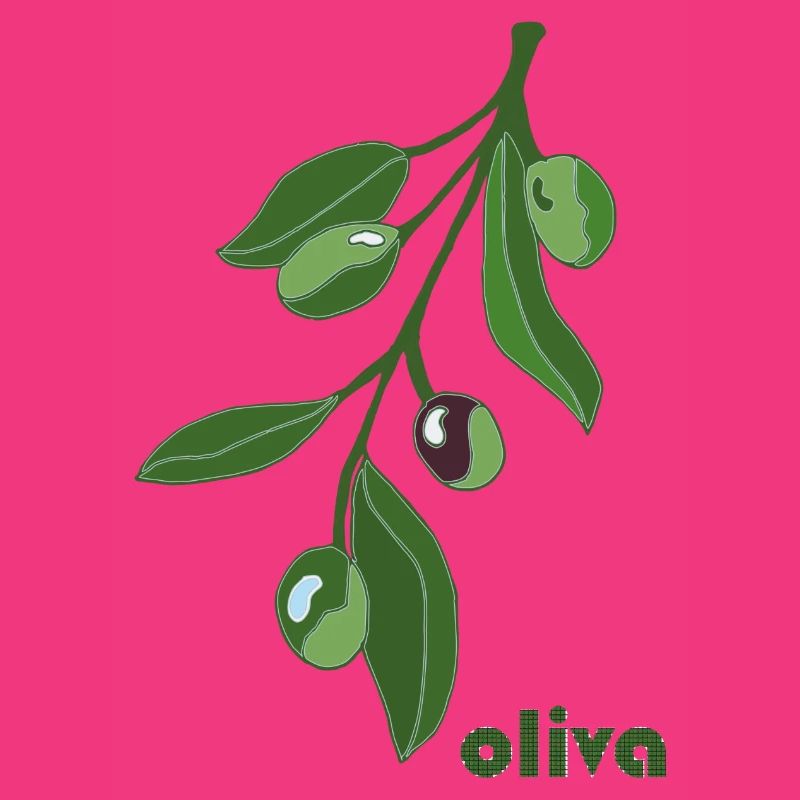 Vert graphique Rameau d’Olivier