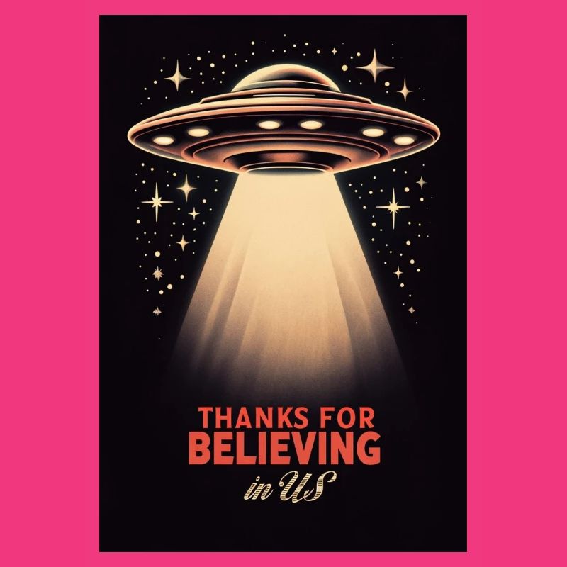 Thanks for believing