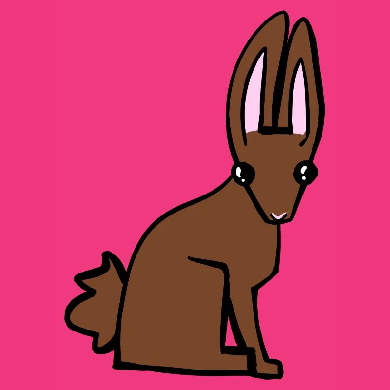 Brauner Hase