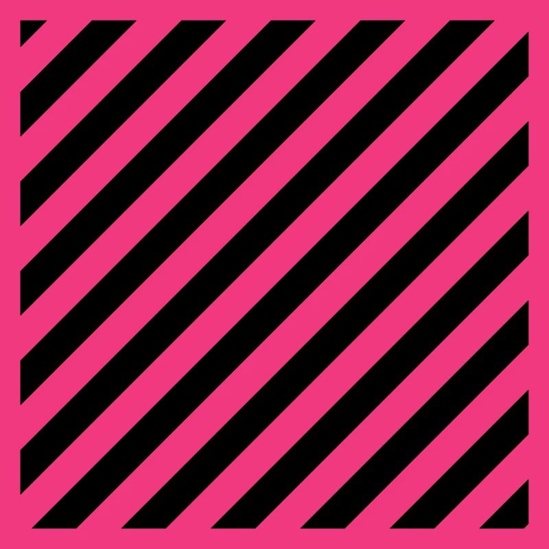 Quadrat gestreift