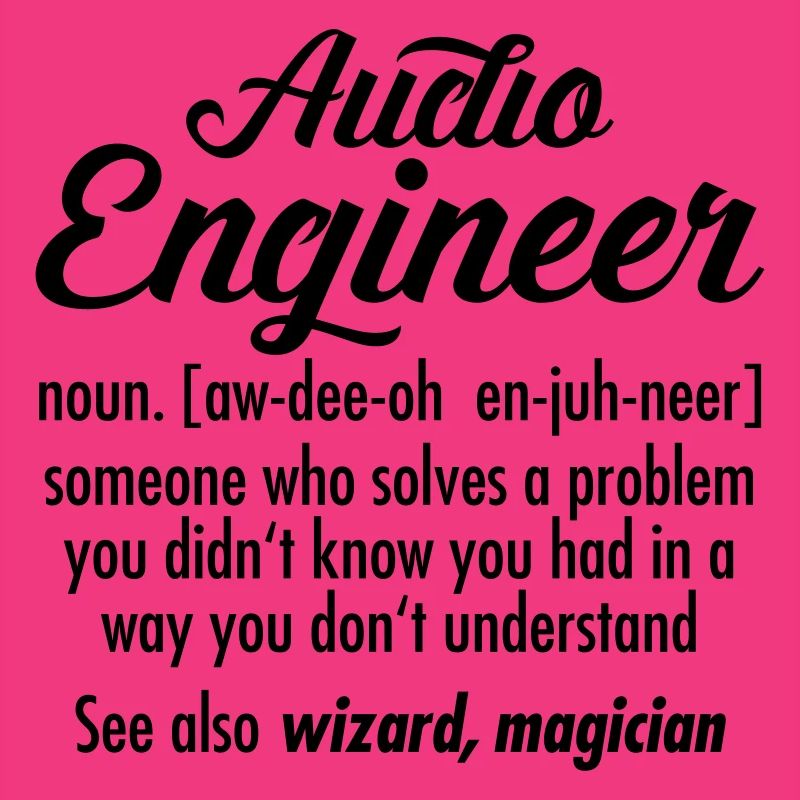 Audio Engineer - Definition