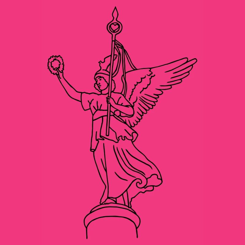 Goldelse auf Siegesäule