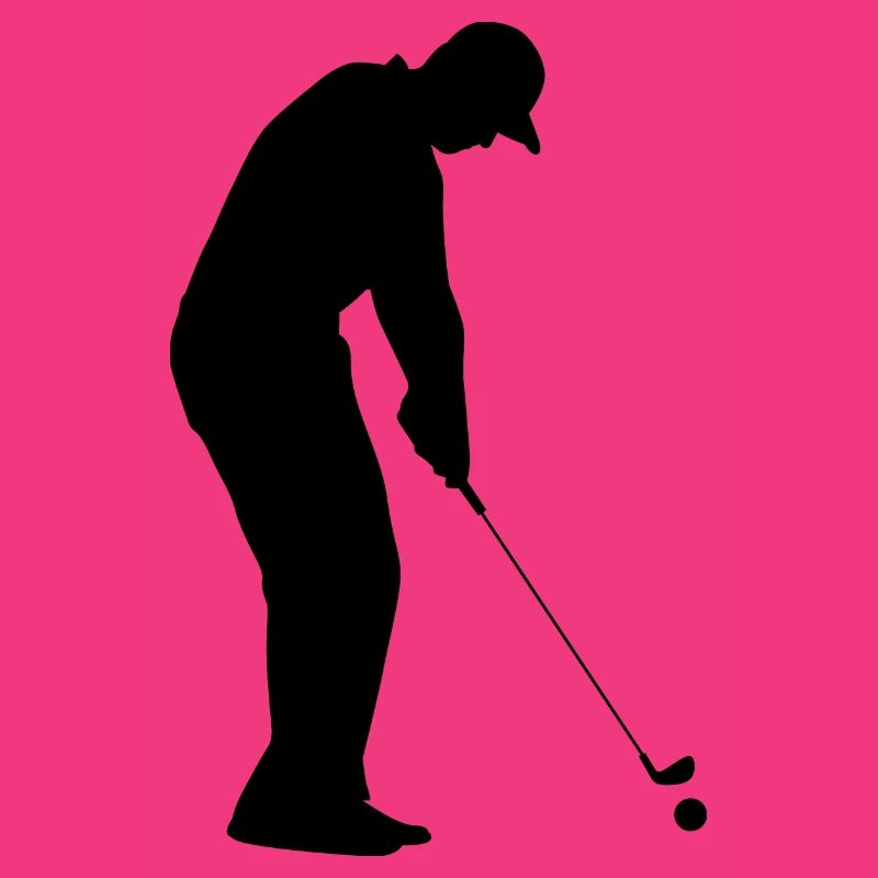 Golf Golfer Golfer Terrain de golf