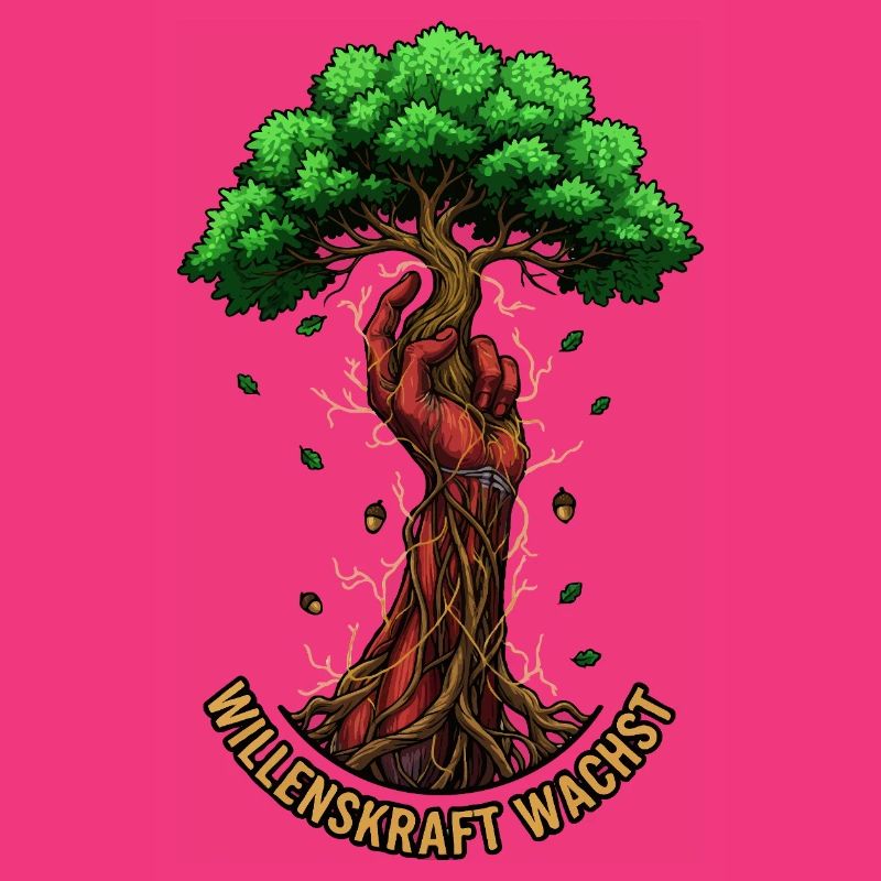 Willenskraft Wachst