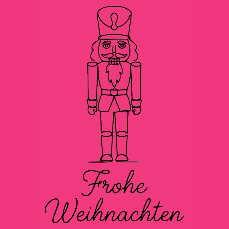 Traditioneller Nußknacker – Weihnachtsdesign Klass