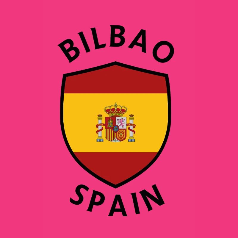 Bilbao Schild Spanien Wappen Abschlag