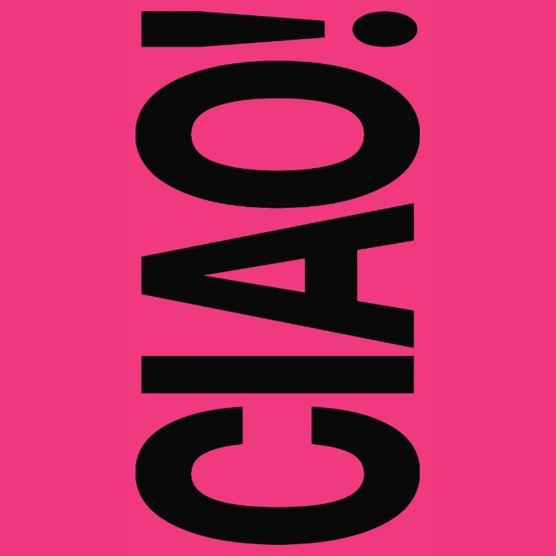 Ciao Typography Statement Design