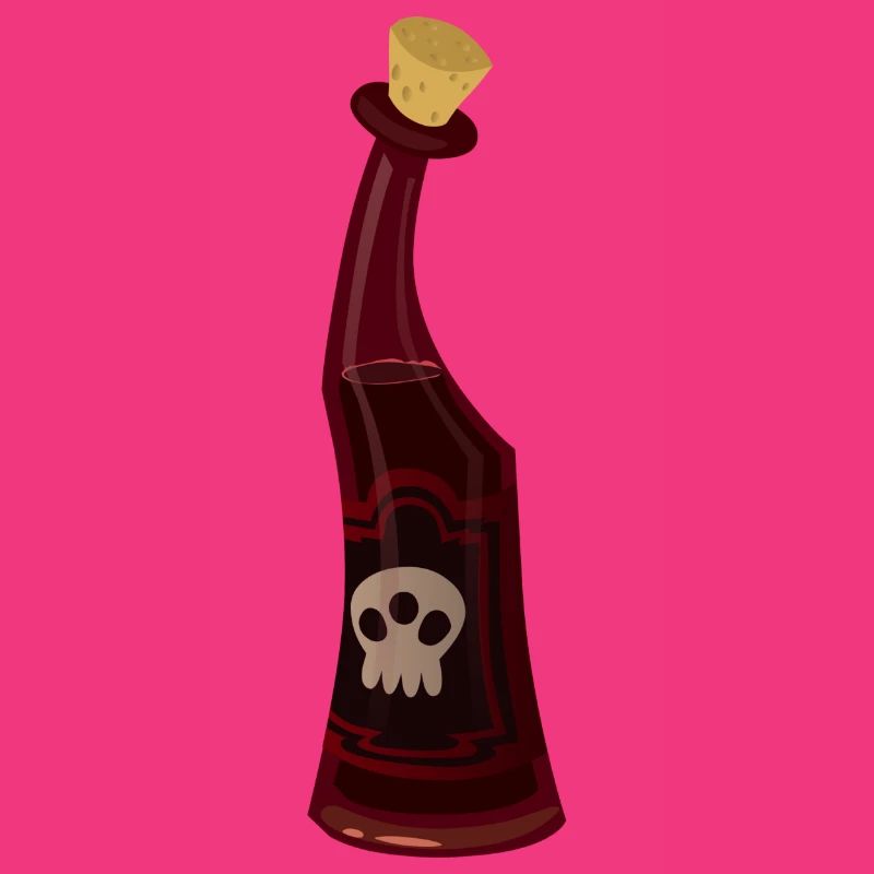 Flasche mit Gift