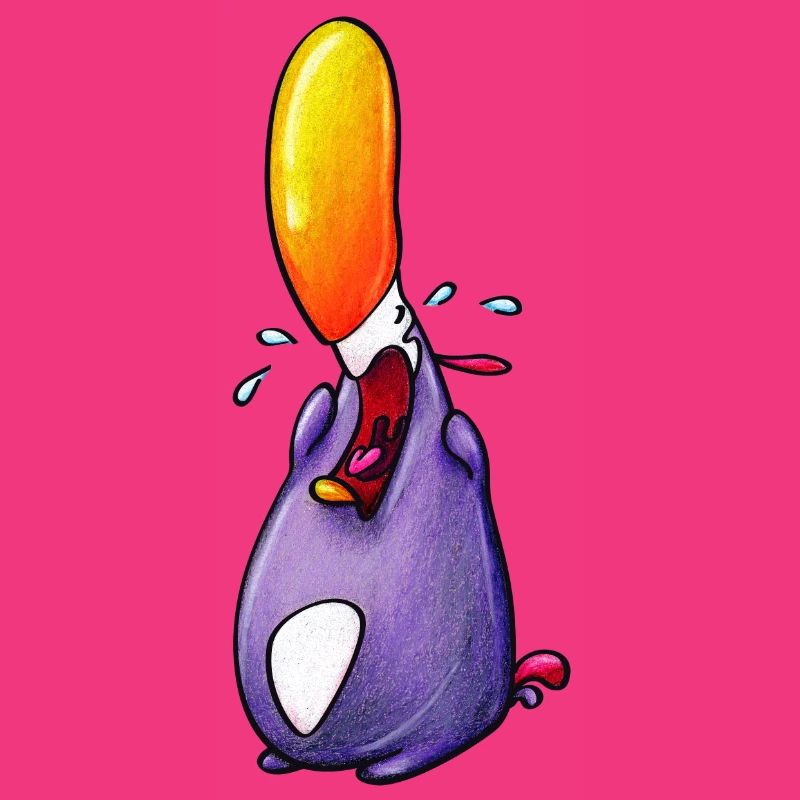 plärrender pinguin