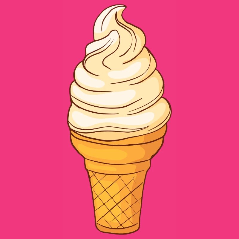 Softeis Eis Speiseeis Eiskrem Eiscreme Kugeleis