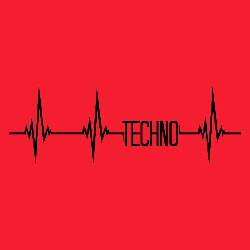 Heartbeat pulse techno