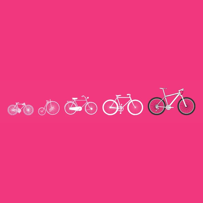 Evolutionsentwicklung des Radfahrens