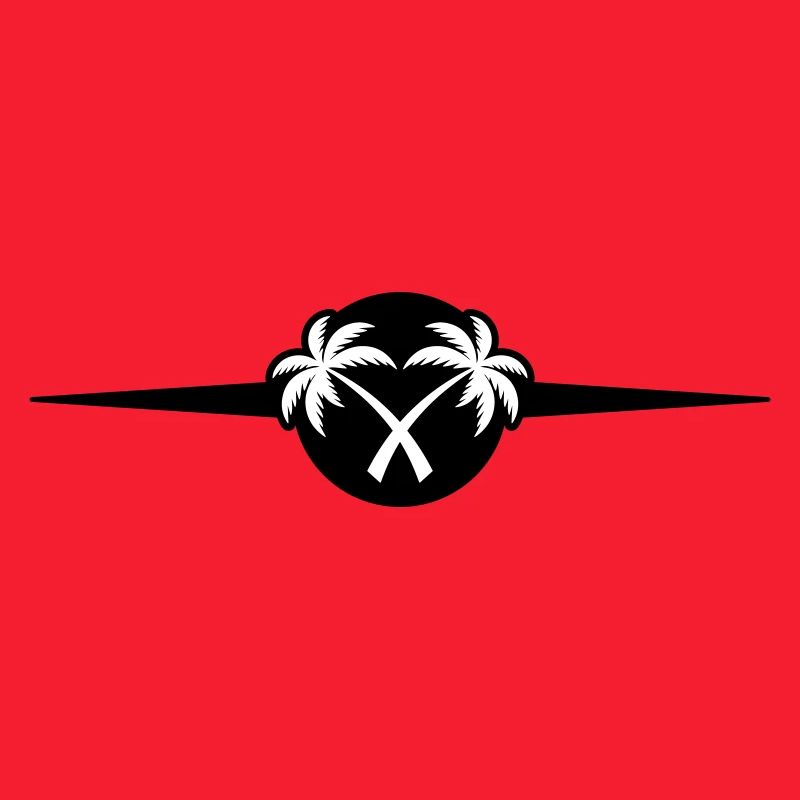 Palmen Strand Symbol