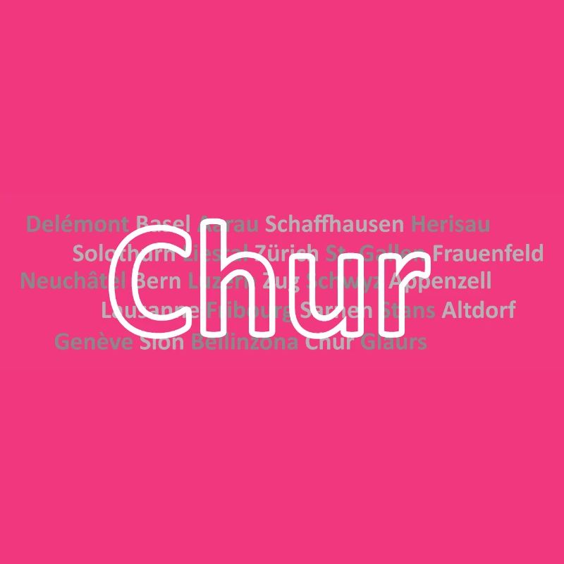 Schweizer Städte Chur