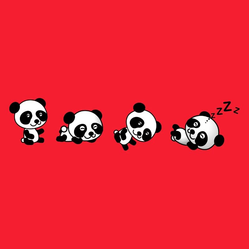Wie Panda rolls-Panda Lover