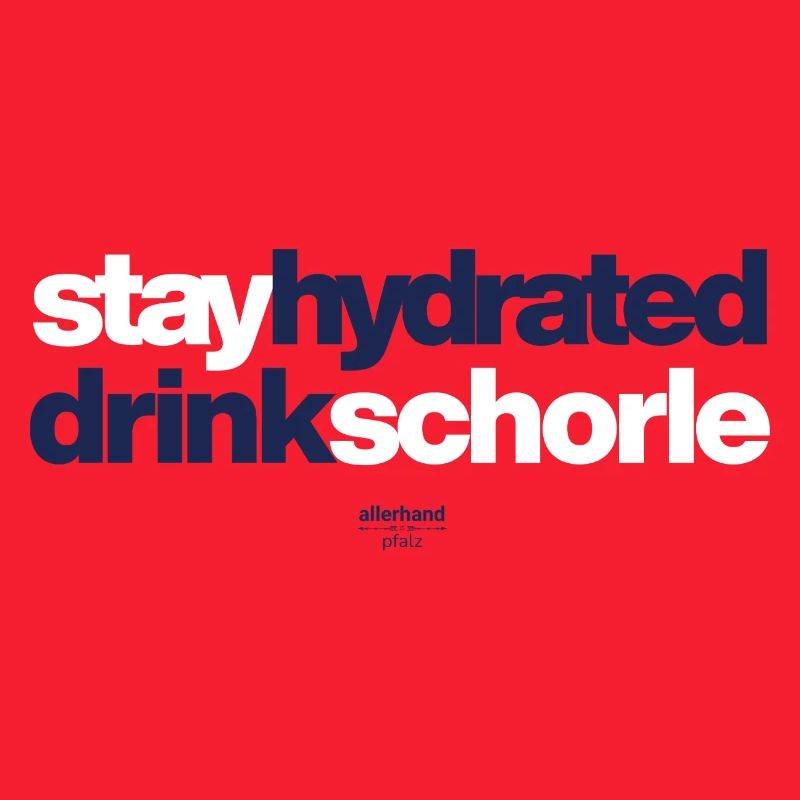Restez hydraté, boissons spritzer