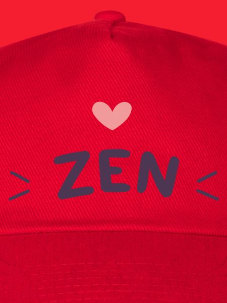 Zen Herz Lila