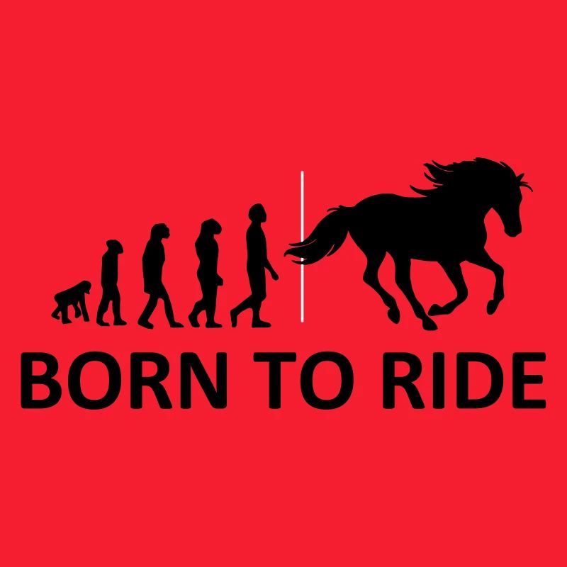 Né pour monter à cheval