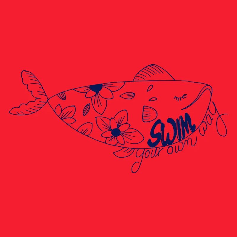 Schwimm deinen eigenen Weg