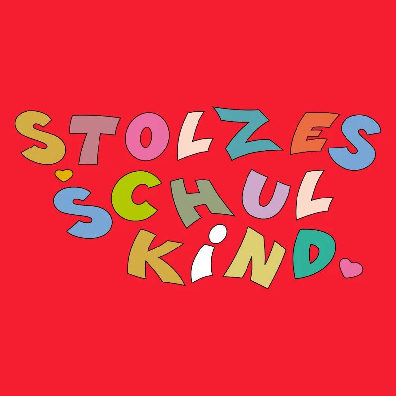 Stolzes Schulkind 