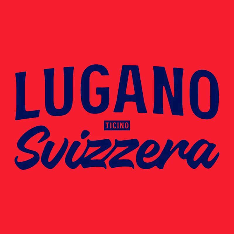 Lugano Svizzera Script Design