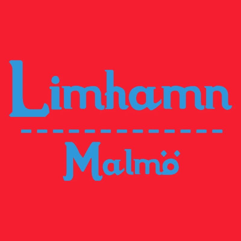 Limhamn – Malmö Sky Blue Design