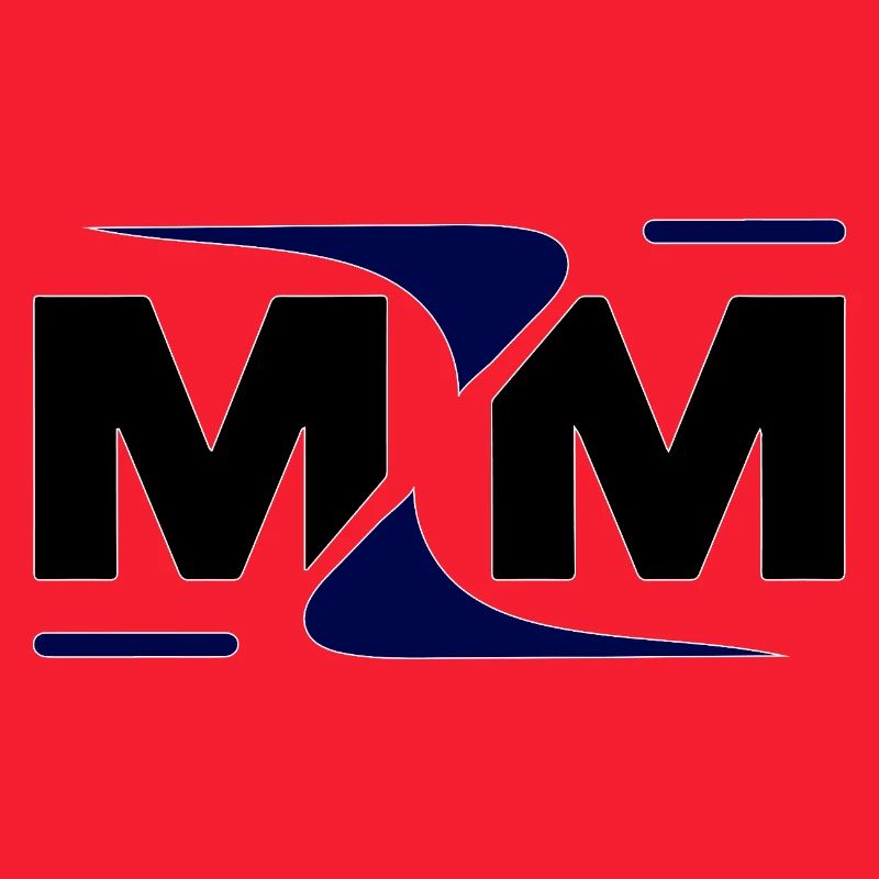 MYM Monogramm: Bold Swoosh Edition