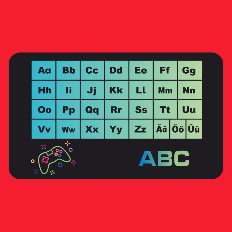 Game Controllers - ABC Alphabet