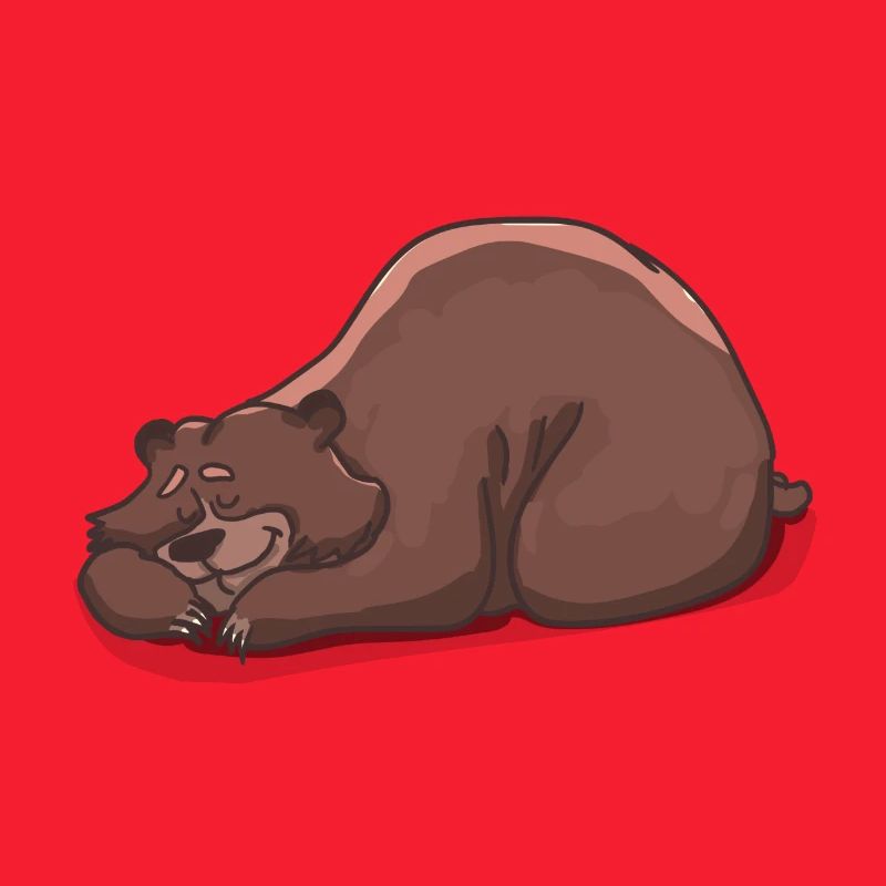 Der schlafende Bär