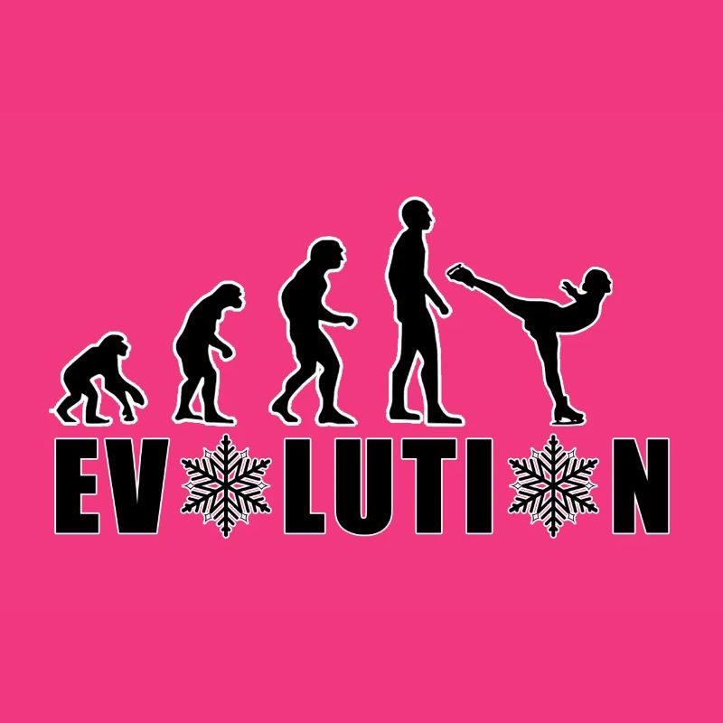 EVOLUTION FIGURE SKATING WINTER SNOW