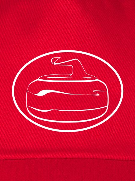Curling ist Kunst - weiß