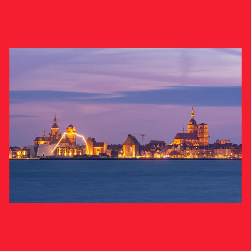 Stralsund am Abend