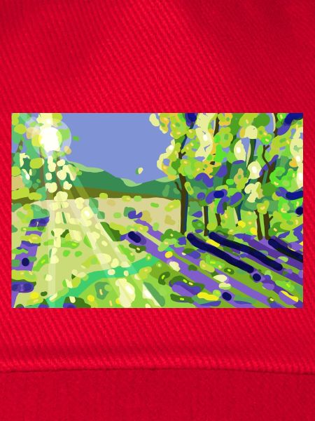 Impressionistische Sonnenlandschaft