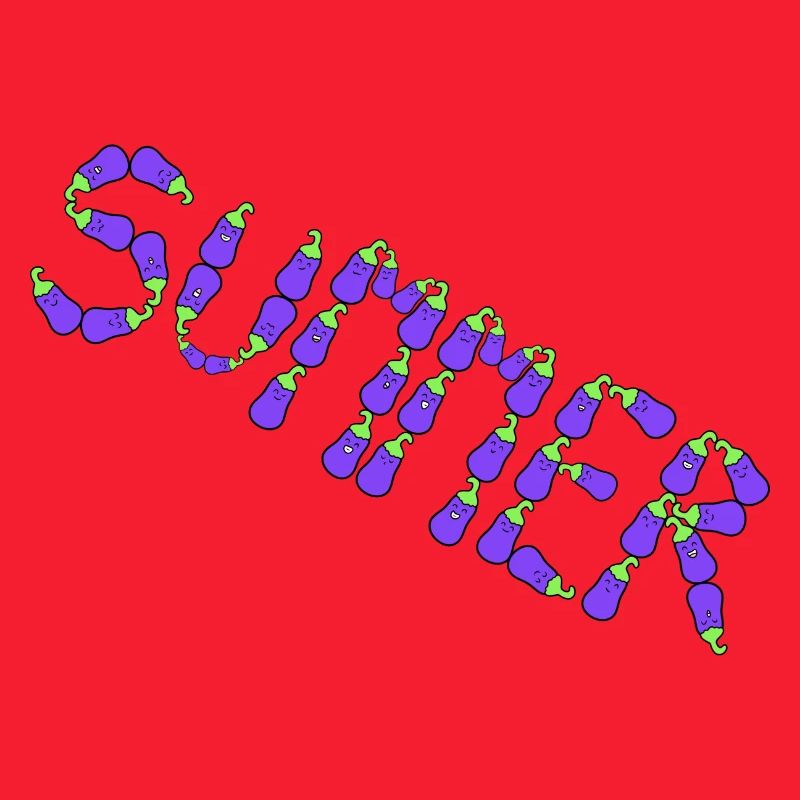 Sommer-Auberginen