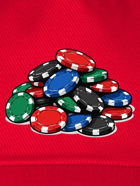 Pokerchips Pyramide Motiv