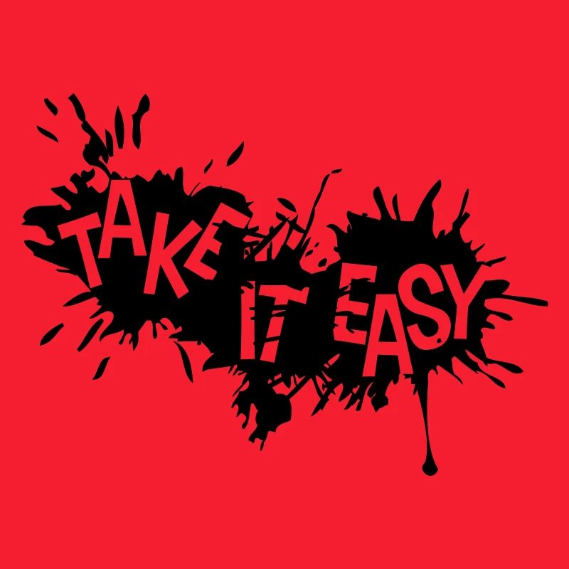 paint drops graffiti blob splash take it log