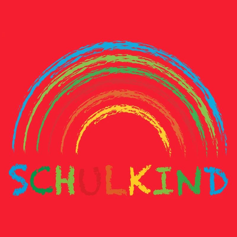 Schulkind Regenbogen Geschenk Einschulung