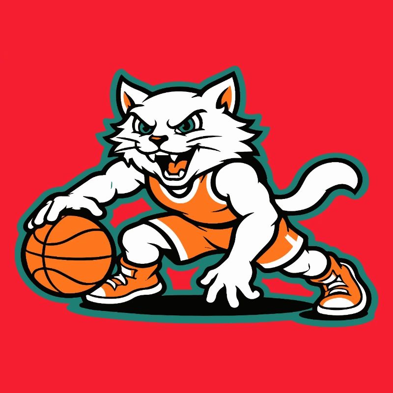 Basketball Cat Dunk