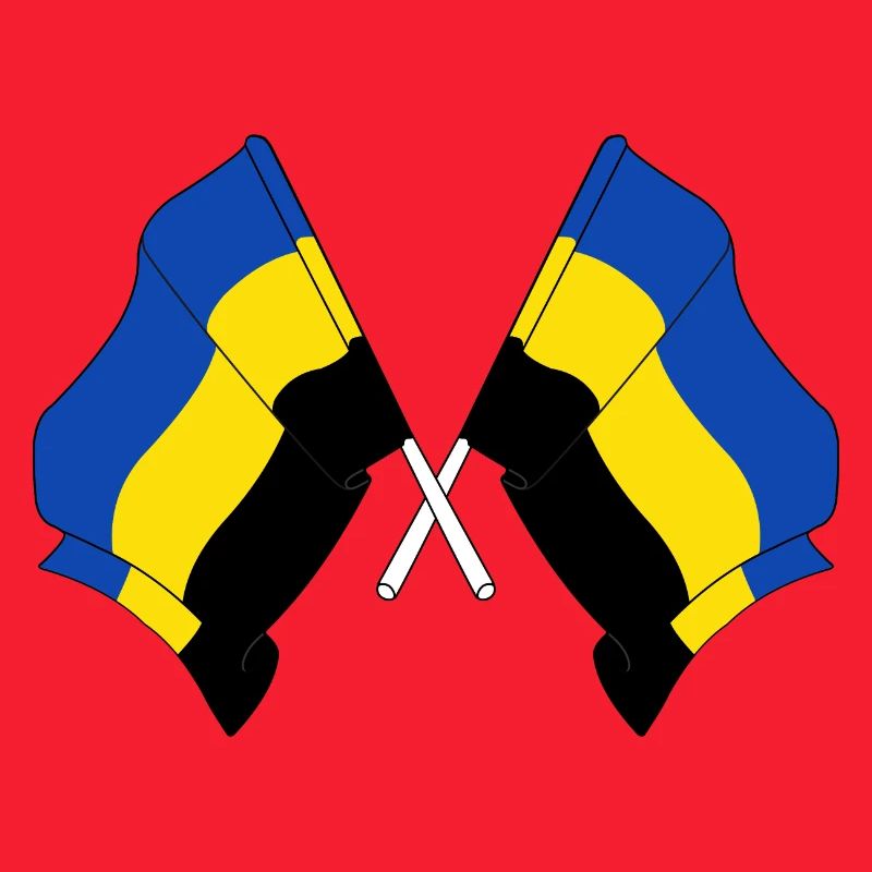 Deux drapeaux de la province de Gueldre