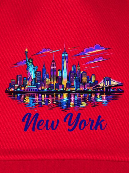 Neon New York Skyline