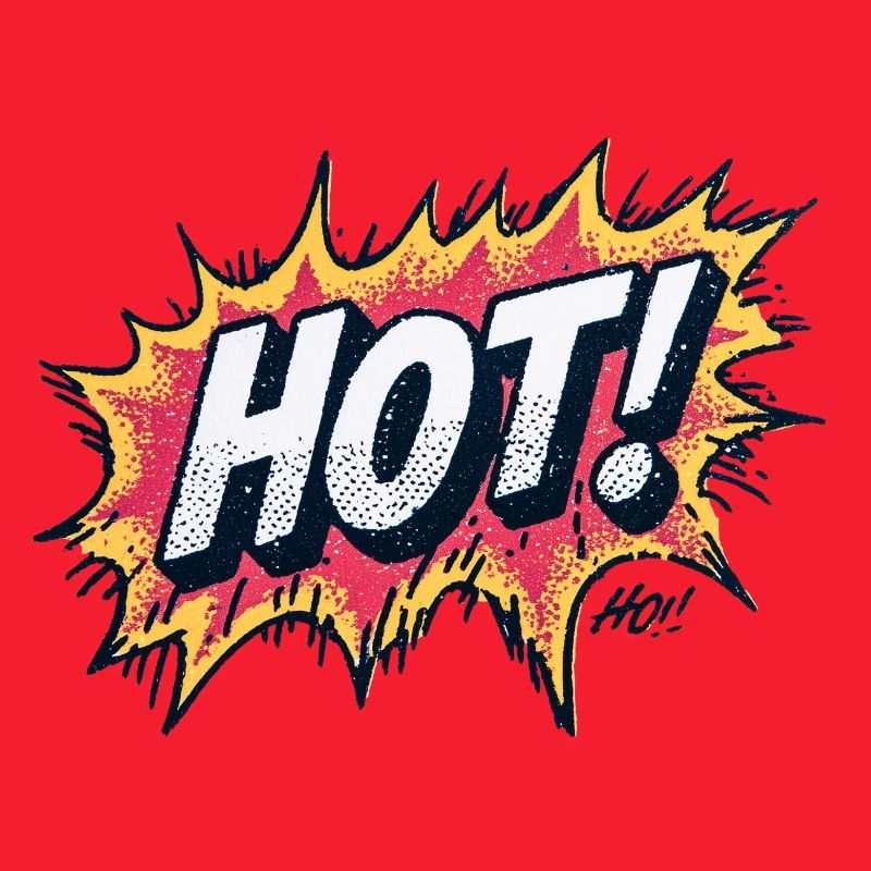 Hot Comic Explosions Design