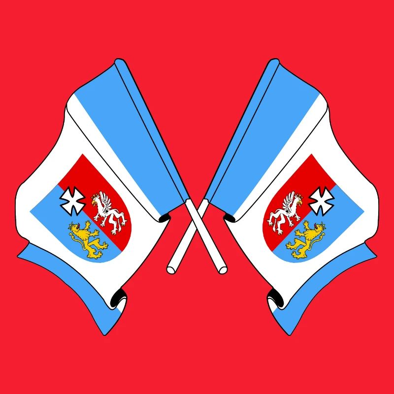 Two flags Subcarpathia